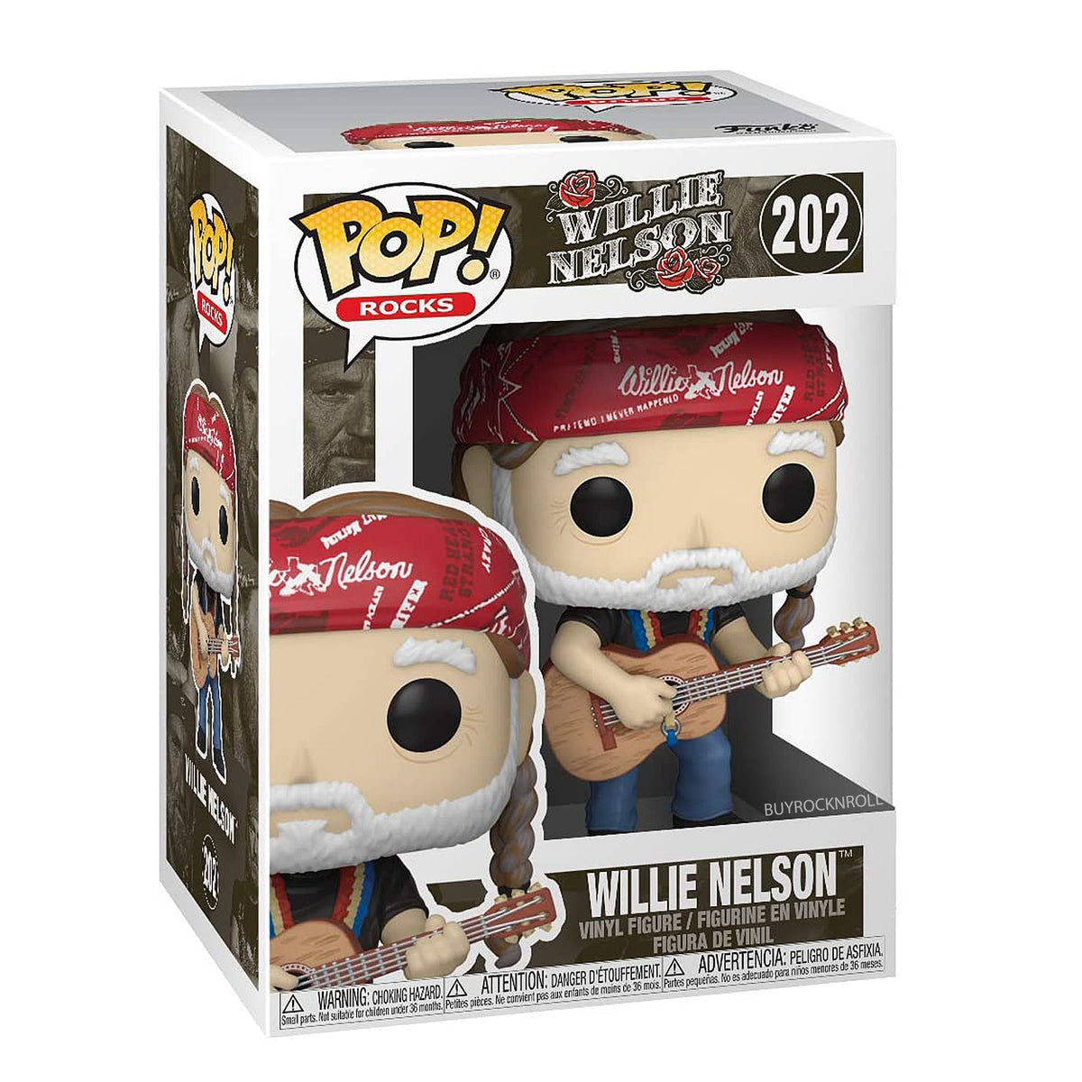 Willie Nelson Handpicked 2020 Funko Pop! Figure Protector Display Case