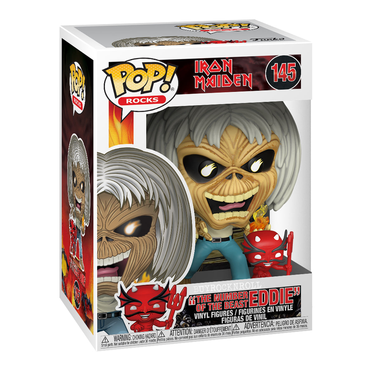 Iron Maiden Collectible 2018 Handpicked Funko Pop! Rocks Figure Set #143 #144 #145 #146
