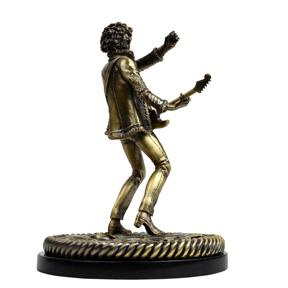 Jimi Hendrix 2007 Knucklebonz Rock Iconz Bronze Statue Limited Edition of 500