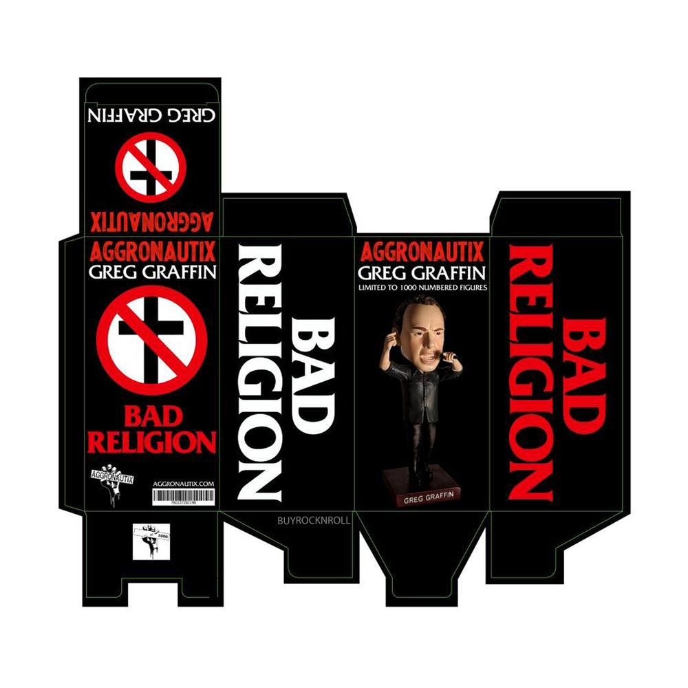 Bad Religion Collectible 2019 Aggronautix Greg Graffin Throbblehead