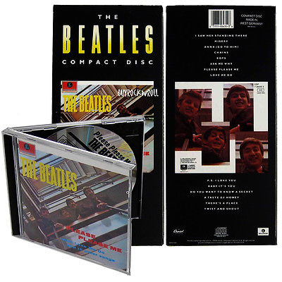 Beatles 1987 USA Capitol Please Please Me Remastered CD Album