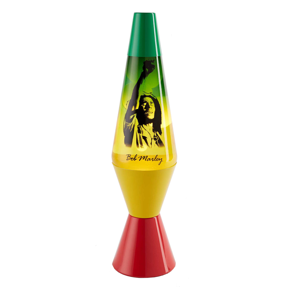 Bob Marley Collectible 2017 The Original Lava Clenched Fist Power Lamp