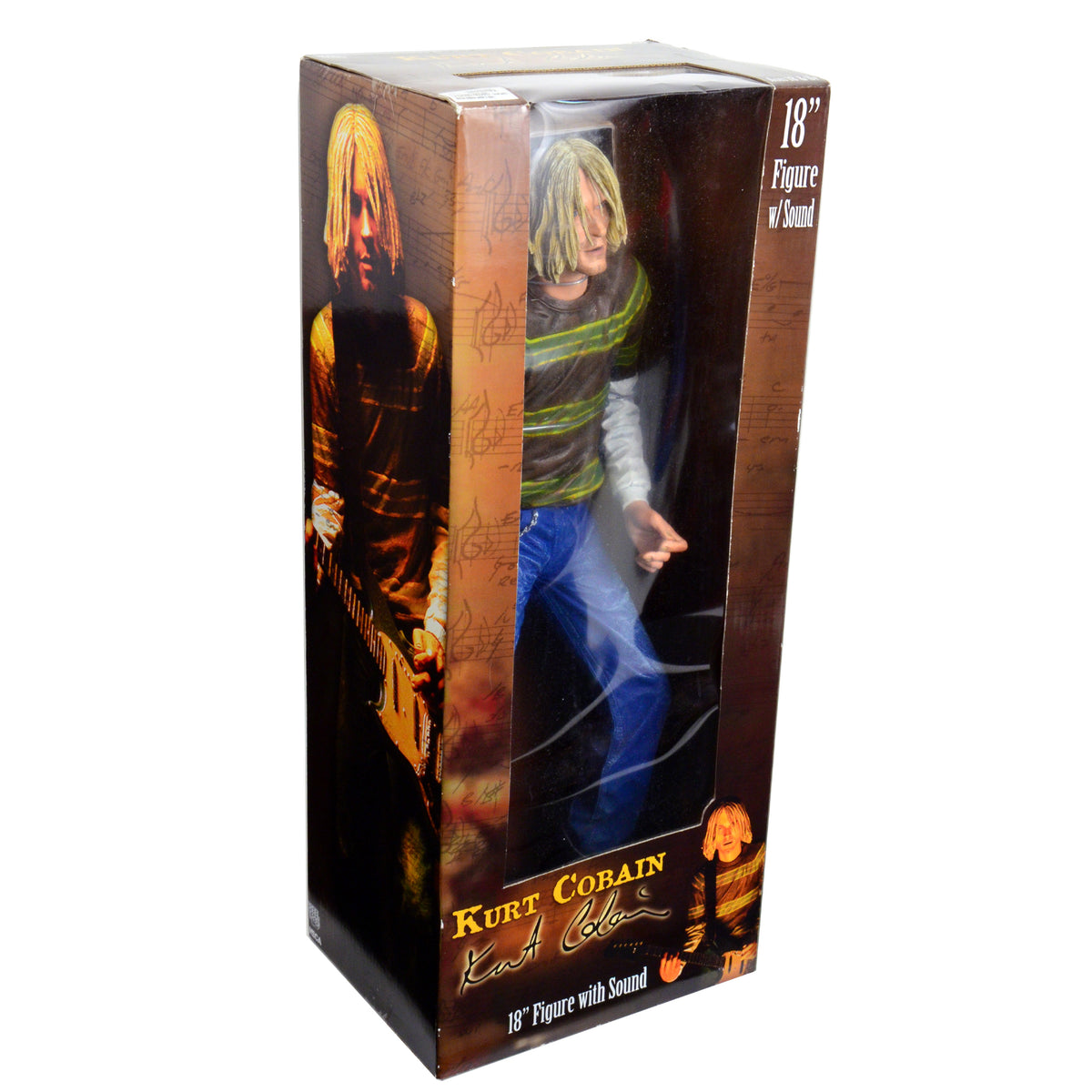 SOLD OUT! Nirvana Collectible NECA 2006 Kurt Cobain Smells Like Teen Spirit 18 Figure