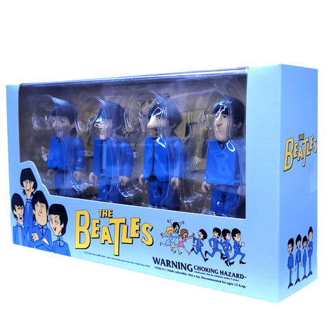 The Beatles 2007 Medicom Kubrick Can't Buy Me Love Animated Figure Set NM Box