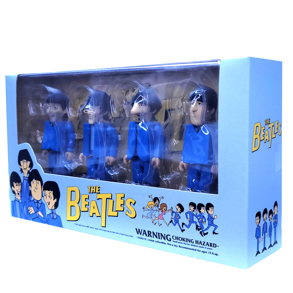 The Beatles 2007 Medicom Kubrick Can't Buy Me Love Animated Figure Set NM Box