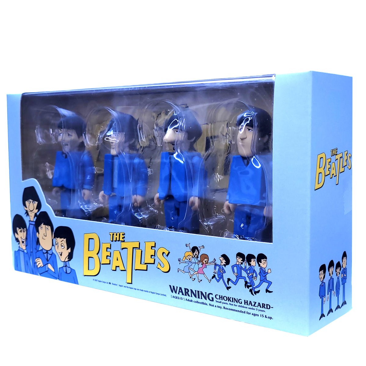 The Beatles 2007 Medicom Kubrick Can't Buy Me Love Animated Figure Set NM Box