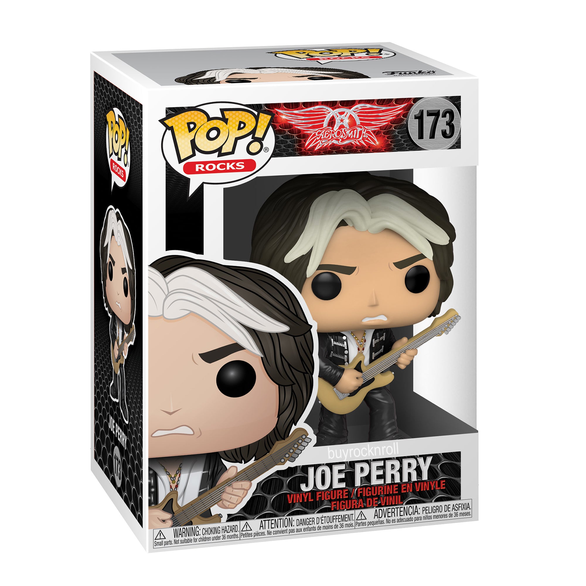 Aerosmith 2020 Handpicked Funko Pop Rocks Steven Tyler #172 Joe Perry #173 Figures EX/NM