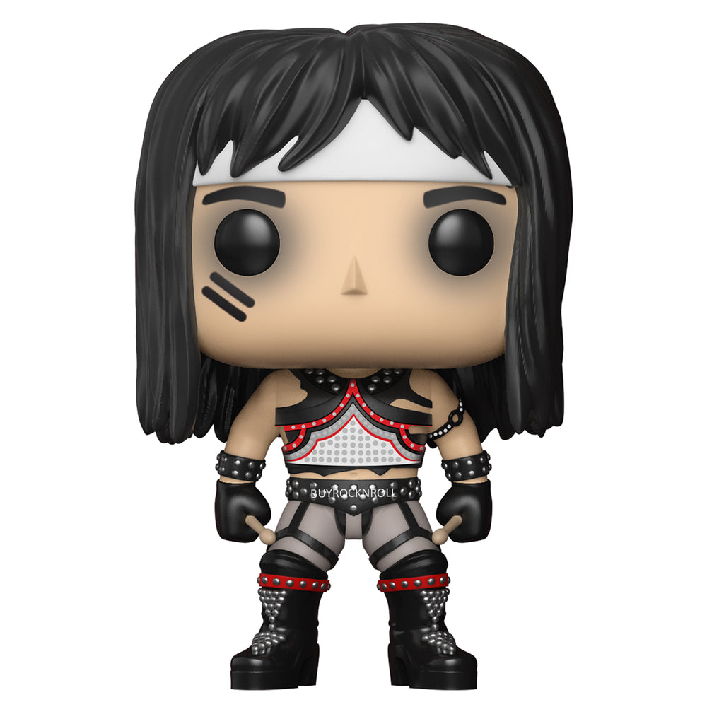 Motley Crue Collectible 2018 Handpicked Funko Pop! Rocks 4 Figure Set in Funko Stacks Cases