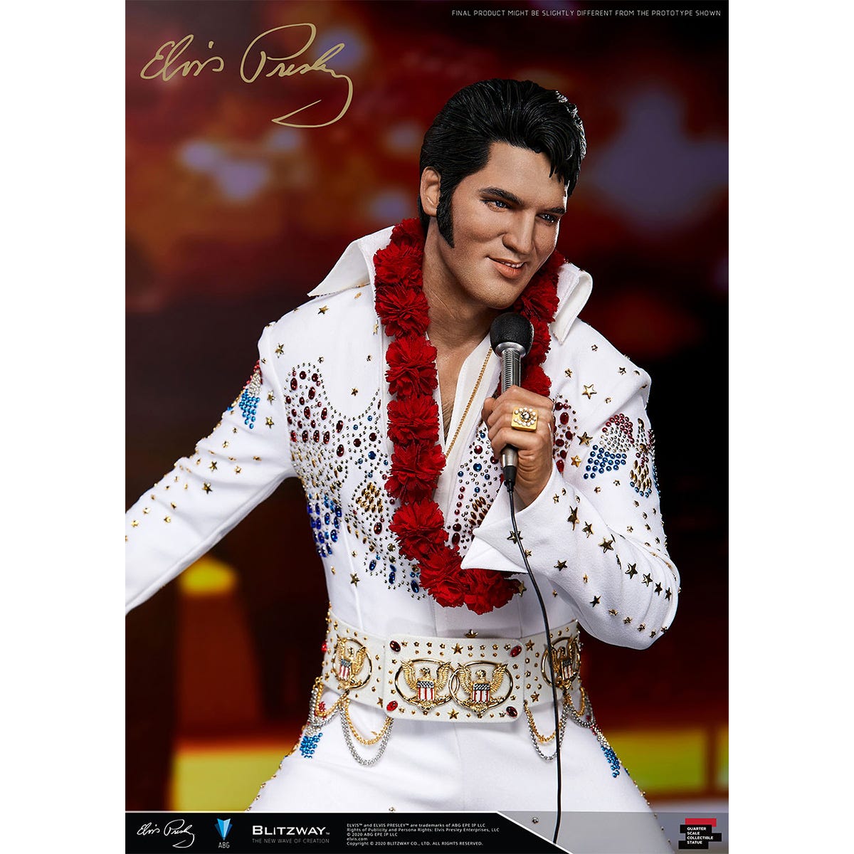 Elvis Presley Collectible 2021 Blitzway 