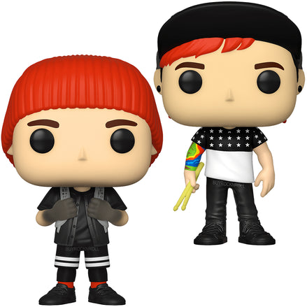 Twenty One Pilots 2021 Stressed Out Funko Pop Rocks Josh #226 & Tyler #227 Figure Set
