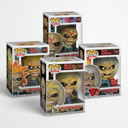 New 2018 Iron Maiden Funko Pop Rocks Set #143 #144 #145 #146 NM/MT Wave 1
