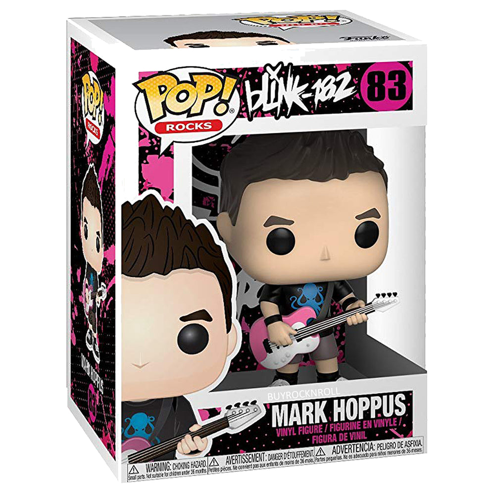 Blink 182 Collectible 2018 Funko Pop! Rocks #83 Mark Hoppus & #84 Travis Barker
