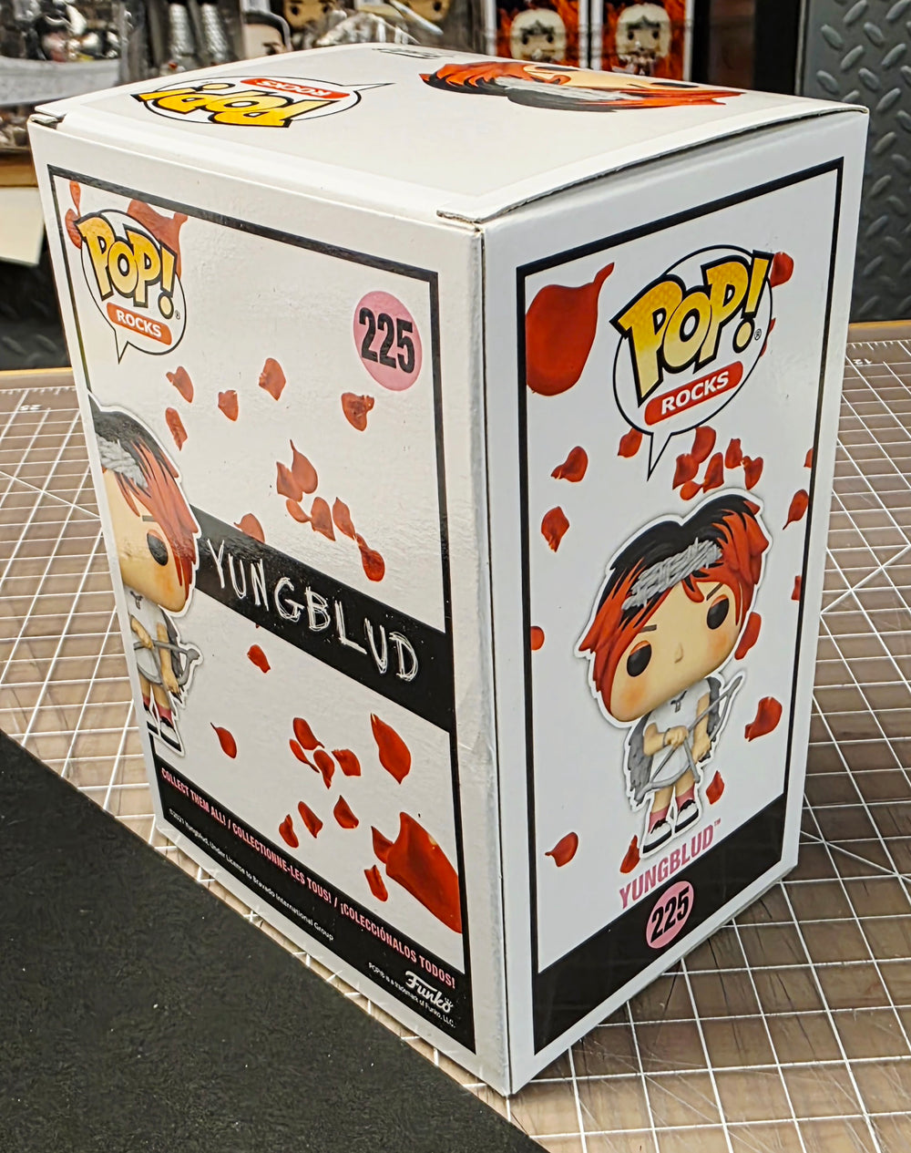Yungblud Collectible 2021 Handpicked Funko Pop! Rocks Figure #225 in Protector