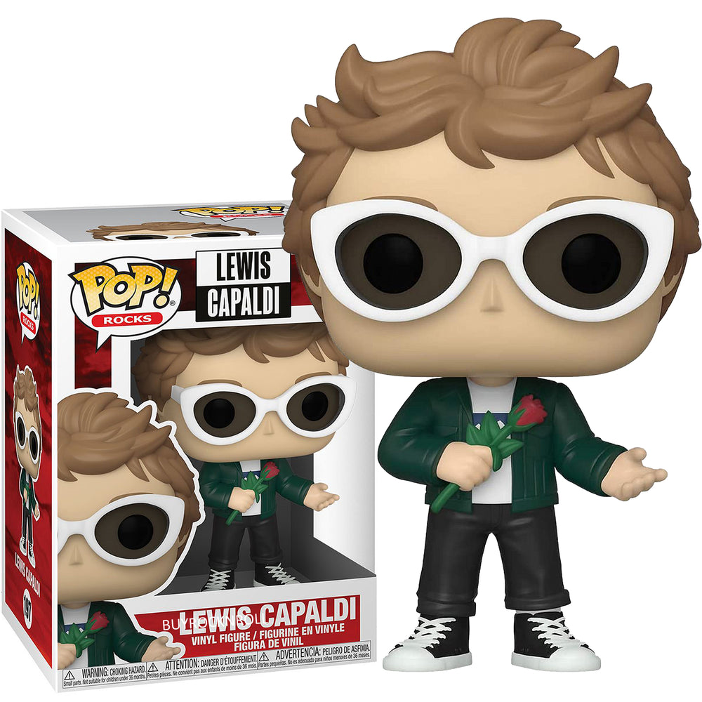 Lewis Capaldi Collectible 2021 Handpicked Funko Pop! Rocks Figure #197