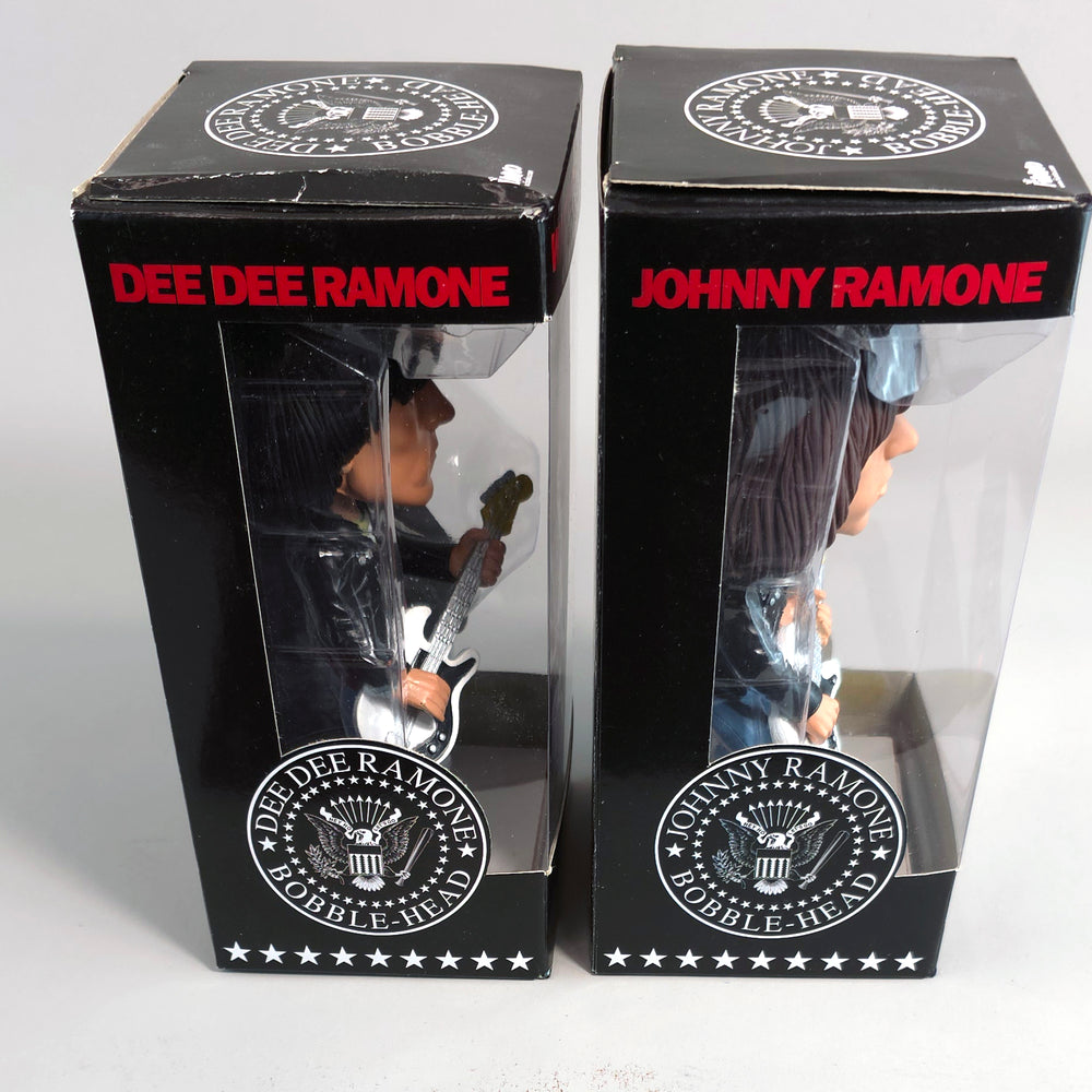 NEW Ramones Collectible 2010 Funko Dee Dee & Johnny Wacky Wobbler Set