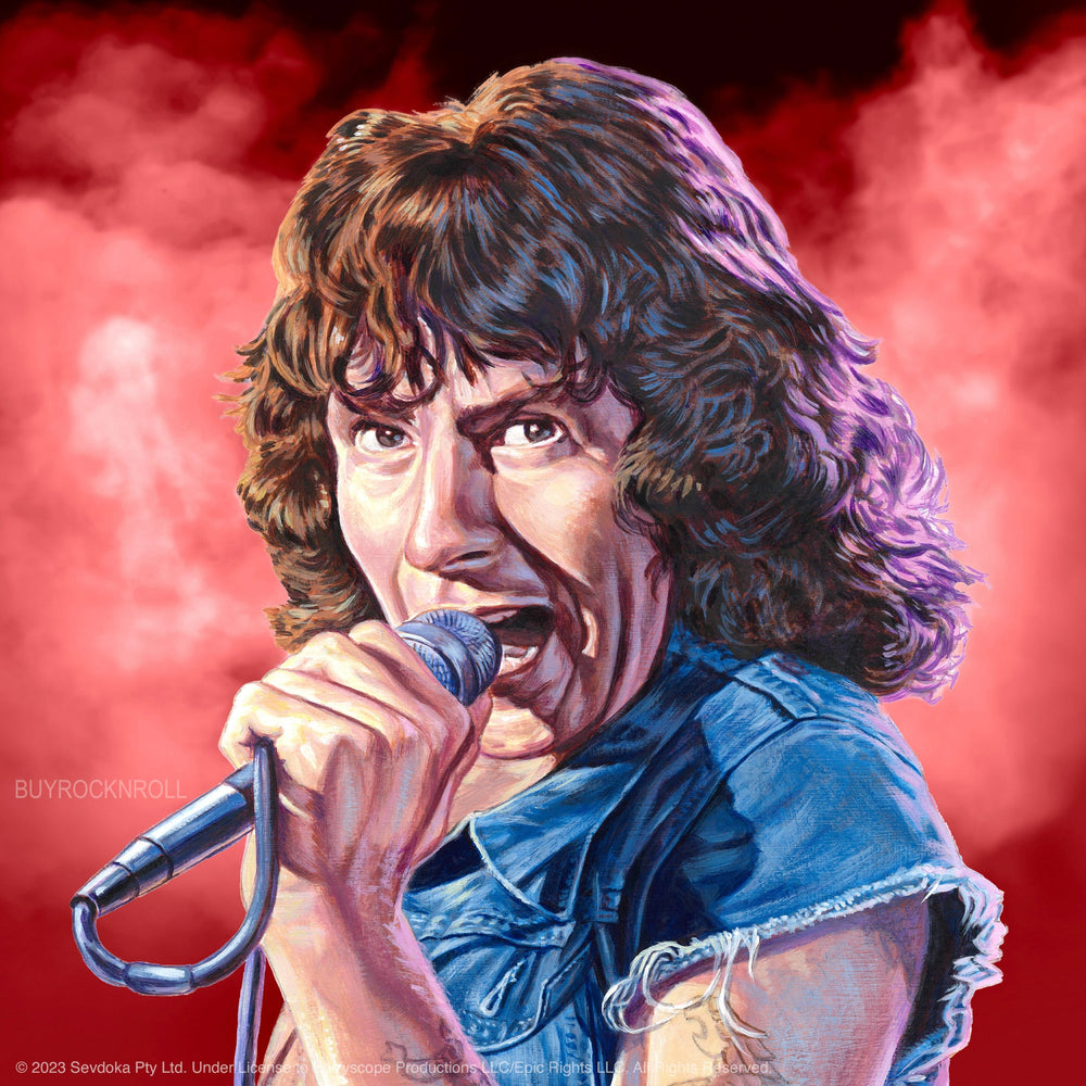 AC/DC 2023 Handpicked Super7 Reaction Bon Scott Rock N Roll Legend Figure Wave 1