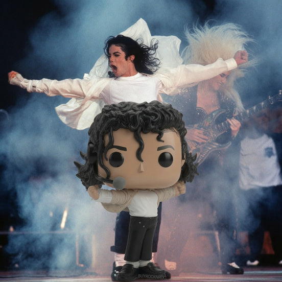 Michael Jackson Collectible 2023 Funko Pop Rocks Super Bowl Figure #346 - NM/MT