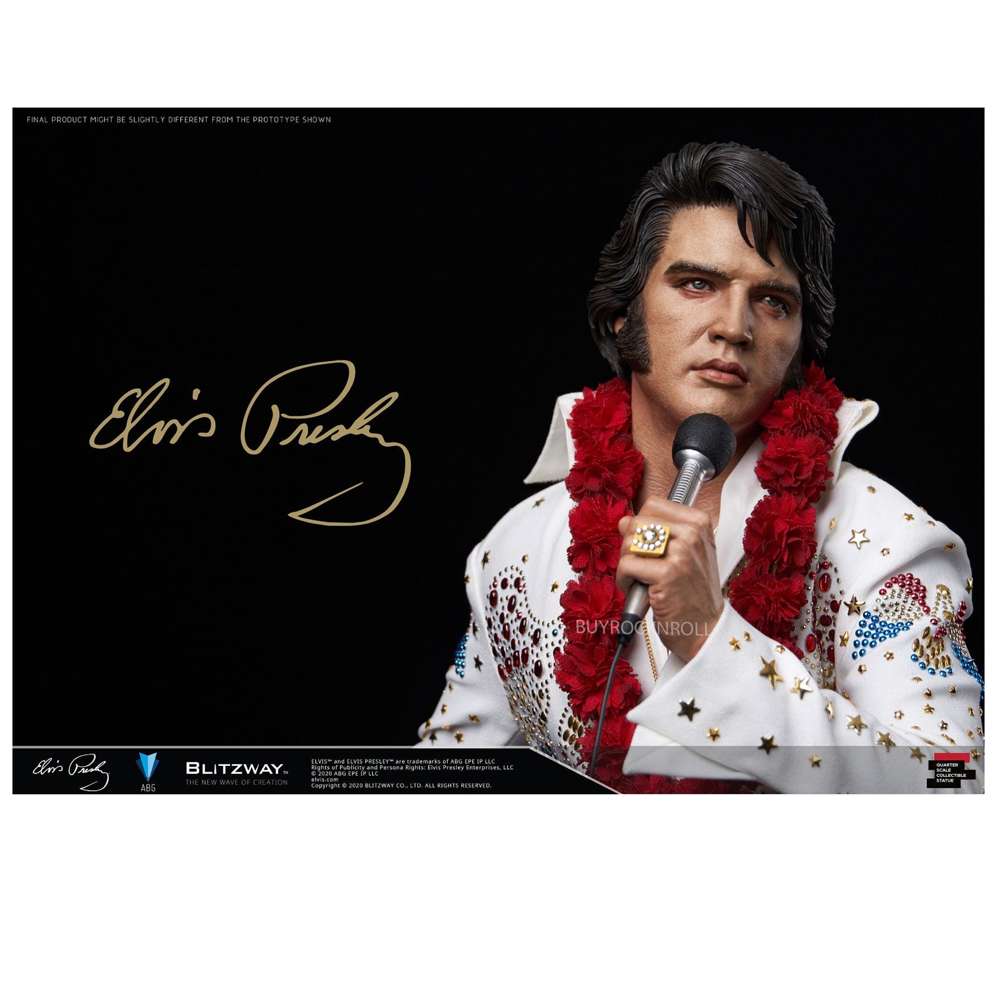 Elvis Presley Collectible 2021 Blitzway 
