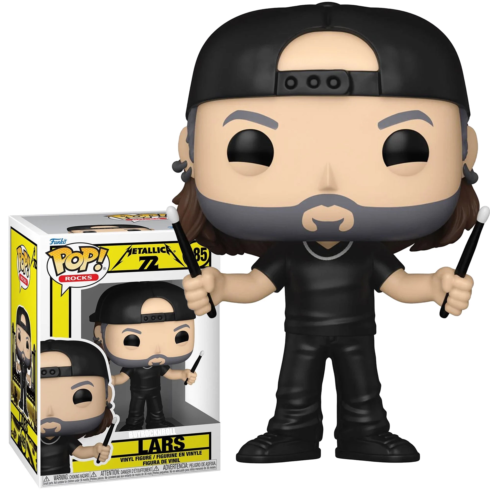 Metallica 2025 Collectible Funko POP Rocks 72 Seasons NM/MT Set 484 485 486 487 Wave 2