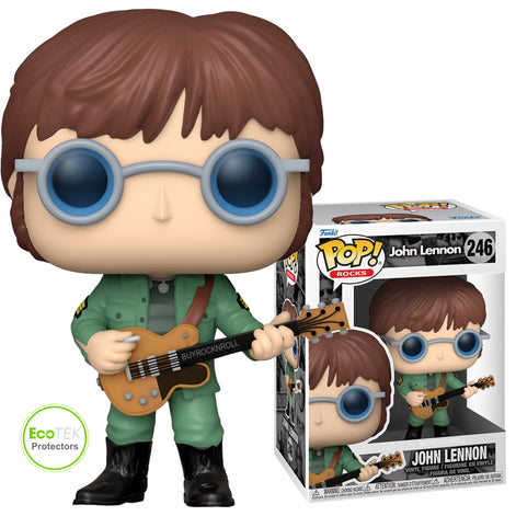 Beatles Collectible 2021 Handpicked Funko Pop Rocks John Lennon Military Figure #246