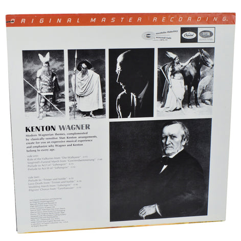 MFSL Collectors: 1984 Mobile Fidelity Stan Kenton & His Orchestra Kenton Plays Wagner LP #1-091
