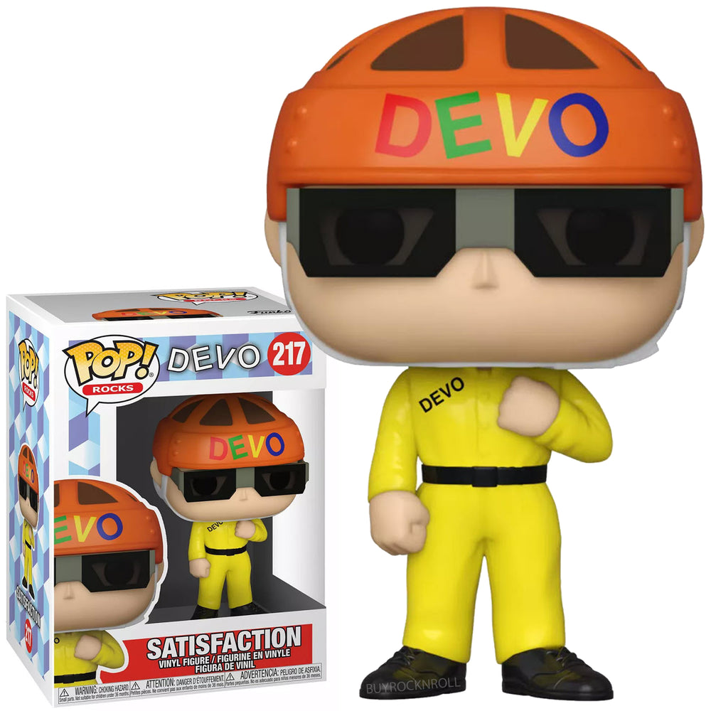 Devo Collectible 2021 Handpicked Funko POP Rocks Satisfaction & Whip It Figures