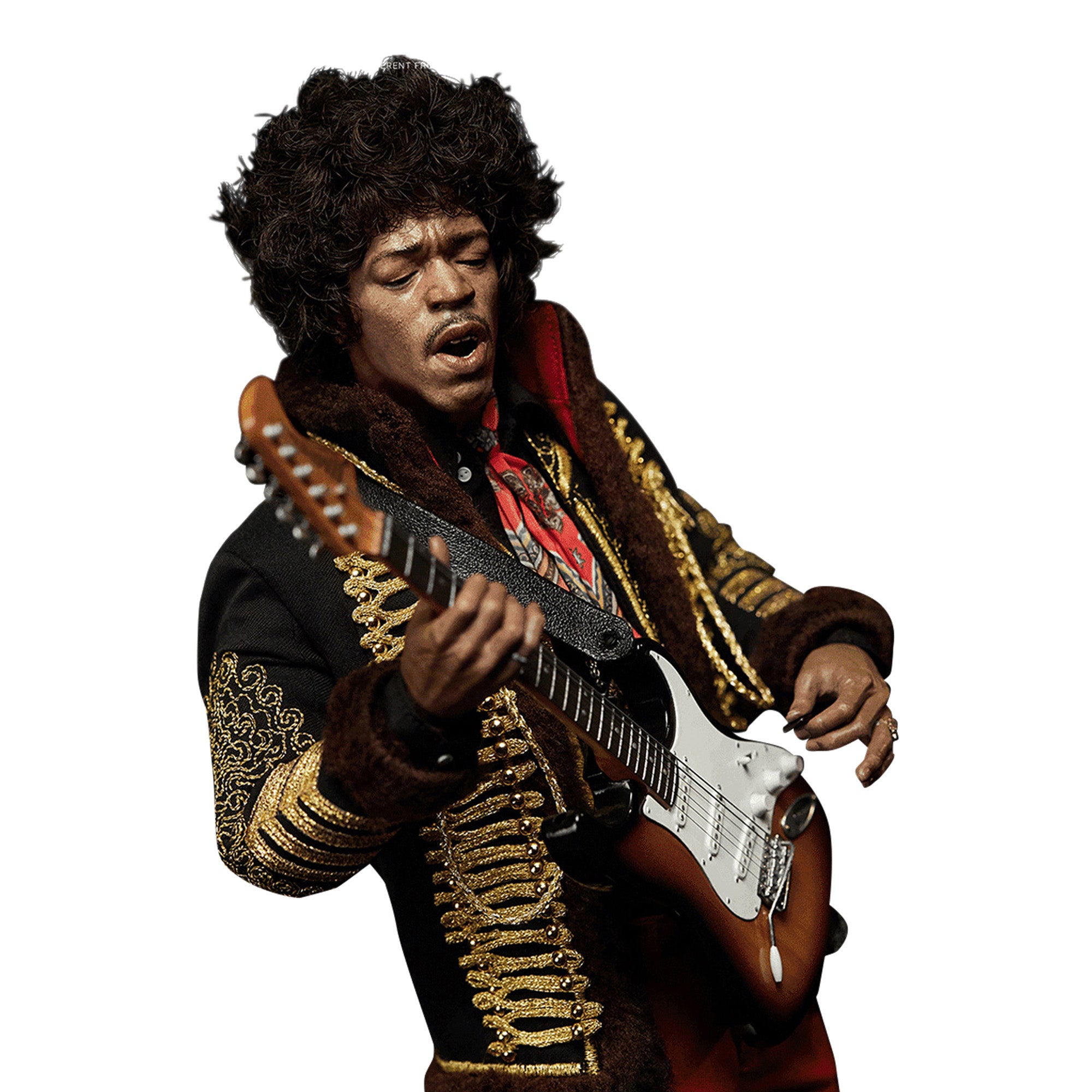 SOLD OUT! Jimi Hendrix Collectible 2020 Blitzway Premium UMS 1/6th Scale Action 12