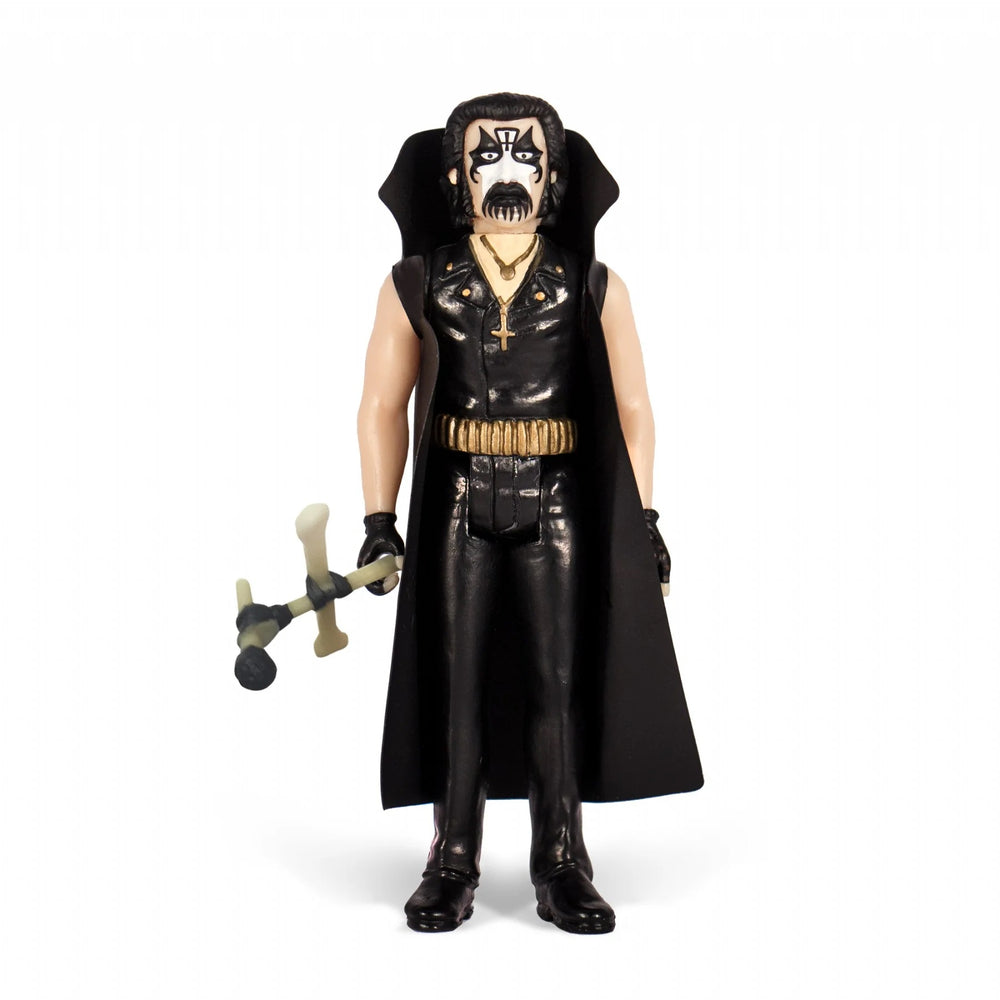King Diamond Collectible 2024 Super7 Reaction Figure (Halloween) Unpunched Card