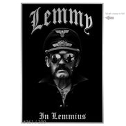 Motorhead Collectible Lemmy Kilmister In Lemmius Memorial Screen Printed 13x19 Poster #161/300