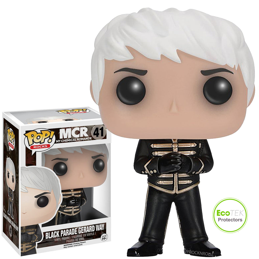 MCR 2015 Funko Pop Rocks My Chemical Romance Gerard Way Black Parade Figure #41