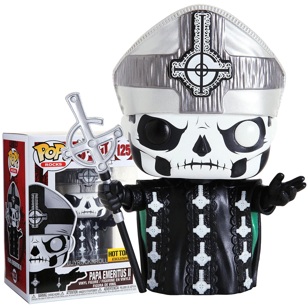 Ghost Collectible NM/MT 2019 Funko Pop Rocks Papa Emeritus II Hot-Topic #125