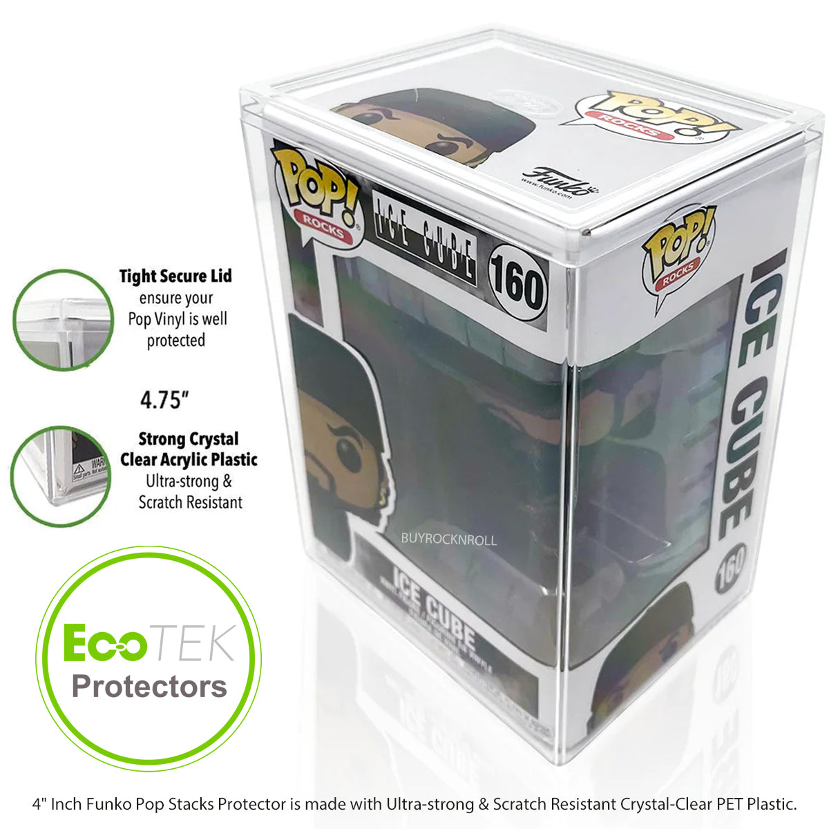 Weezer 2020 Funko Pop Rocks Rivers Cuomo Figure #174 in EcoTek Acrylic Protector