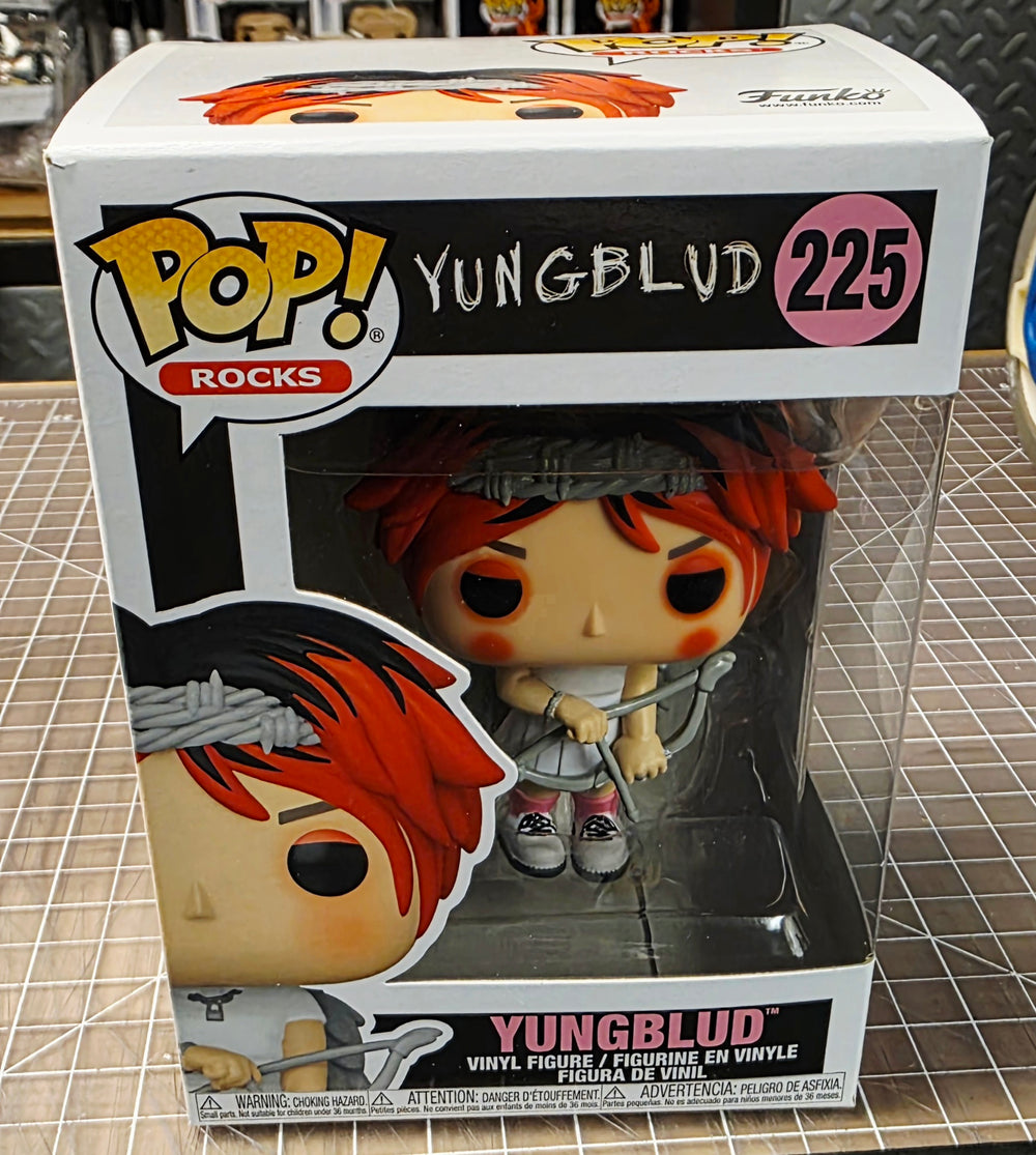 Yungblud Collectible 2021 Handpicked Funko Pop! Rocks Figure #225 in Protector