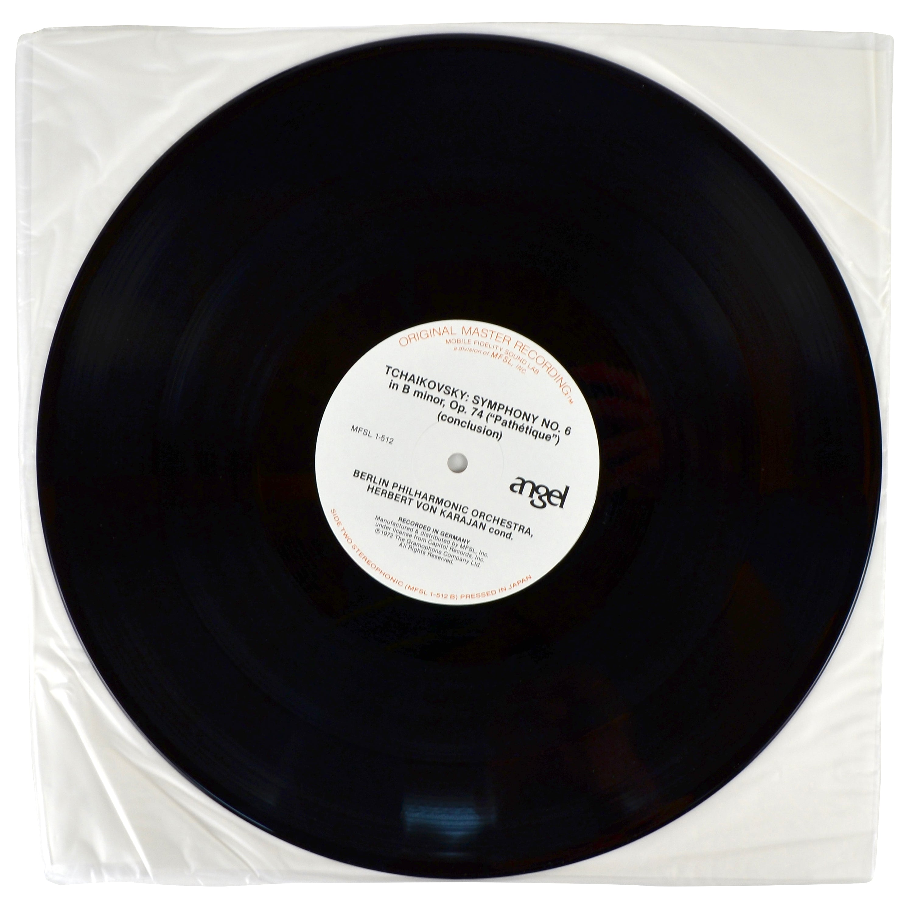 MFSL Collectors: 1979 Mobile Fidelity Tchaikovsky Berlin Philharmonic Karajan Symphony No. 6 LP #1-512