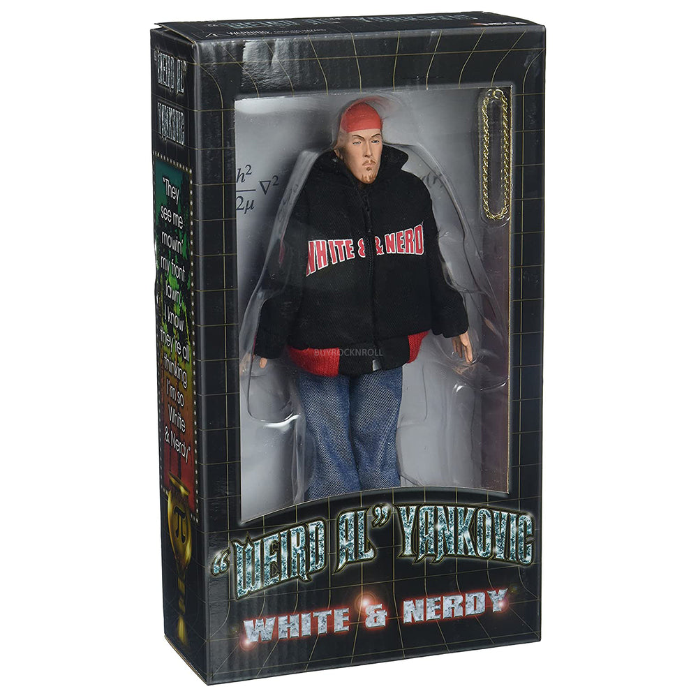 Weird Al Yankovic Collectible 2019 NECA White and Nerdy 8" Clothed Action Figure