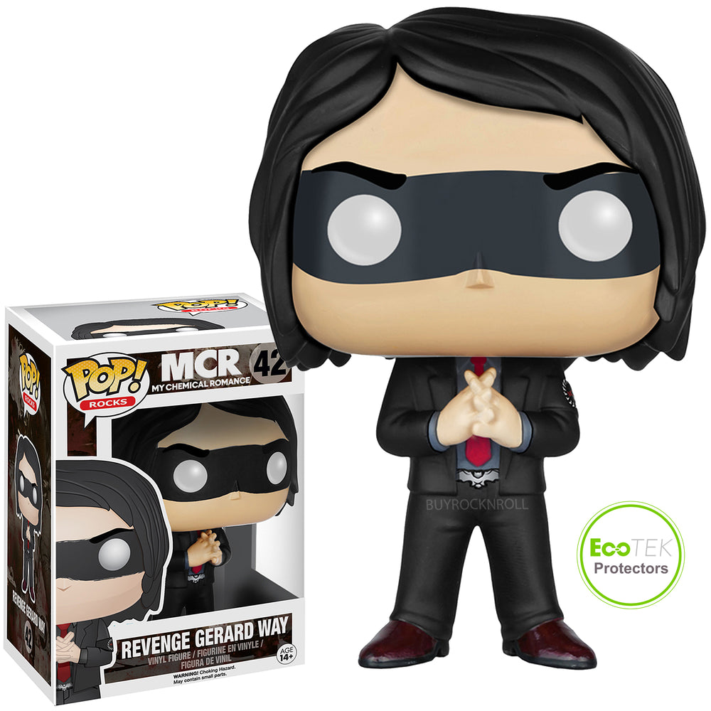 MCR 2015 Funko Pop Rocks My Chemical Romance Gerard Way Revenge Red Figure #42