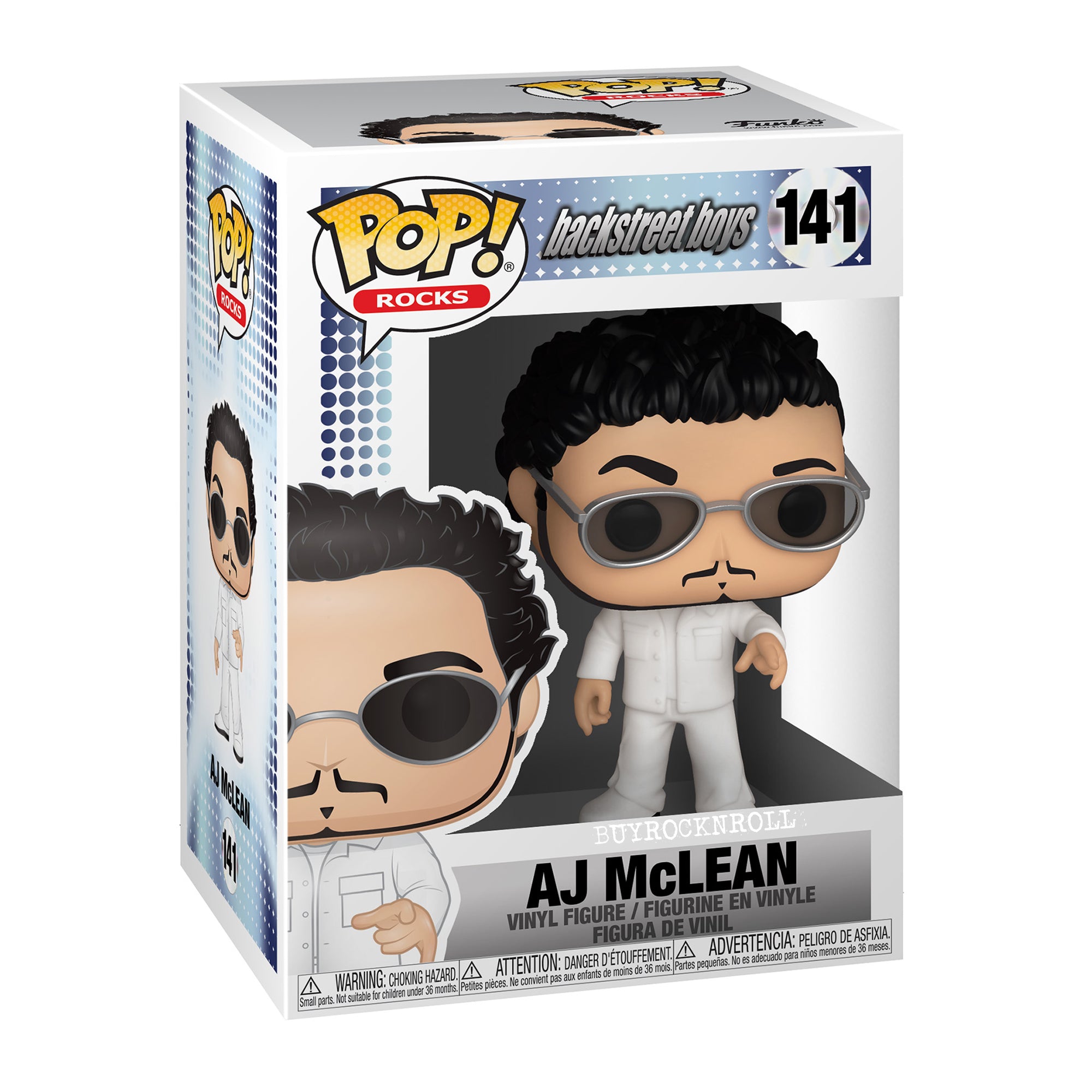 Backstreet Boys 2019 Funko Pop Rocks Figure Set; EcoTek Pro #138 139 140 141 142