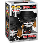 Rob Zombie Collectible 2026 Funko Pop! Rocks Vinyl Figure #490 NM/MT
