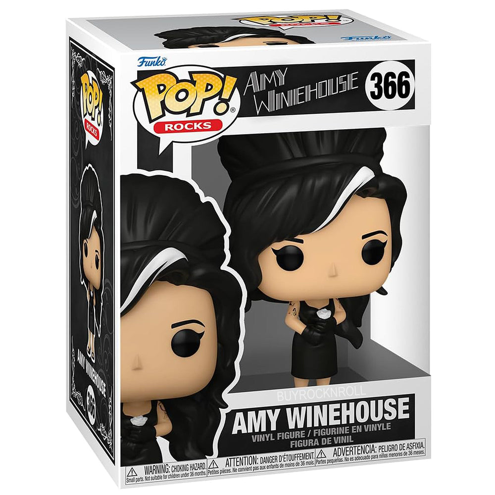 Amy Winehouse Collectible 2023 Funko Pop Rocks! Back To Black Figure #366 EcoTek