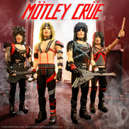 Motley Crue 2023 Collectible Super7 Reaction Figure
