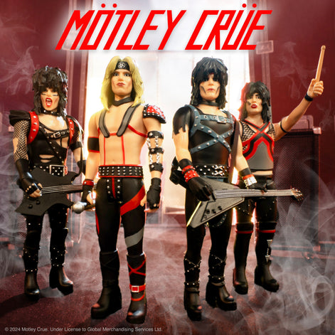 Motley Crue 2023 Collectible Super7 Reaction Figure