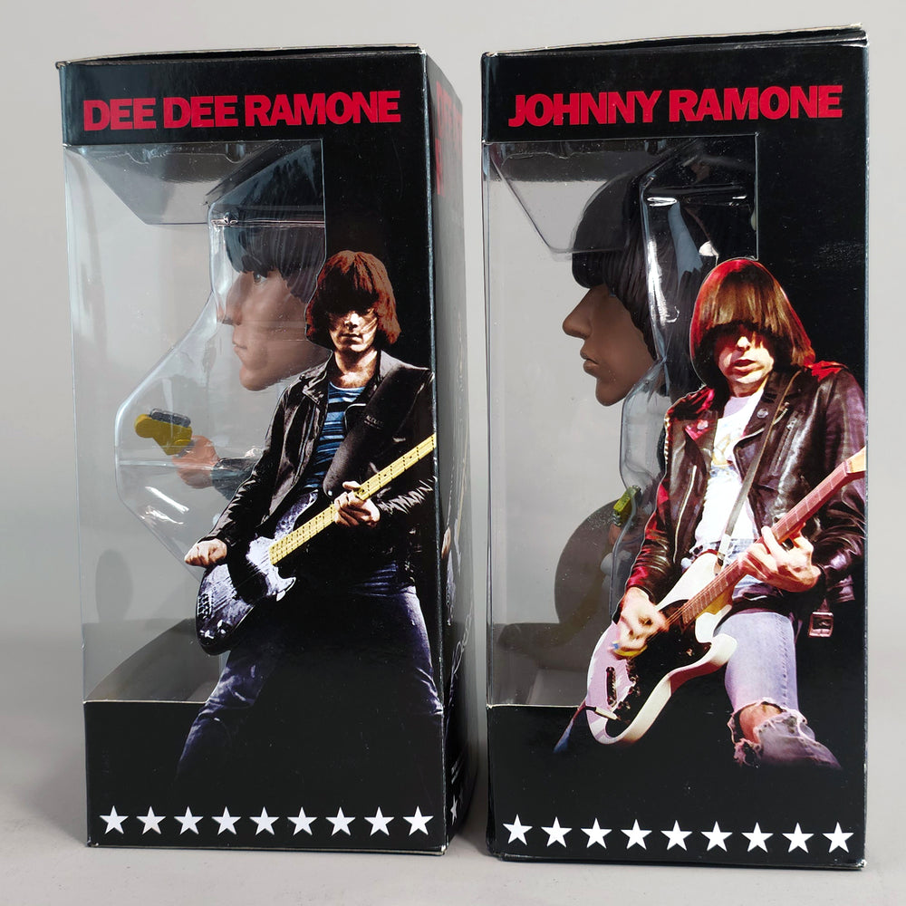NEW Ramones Collectible 2010 Funko Dee Dee & Johnny Wacky Wobbler Set