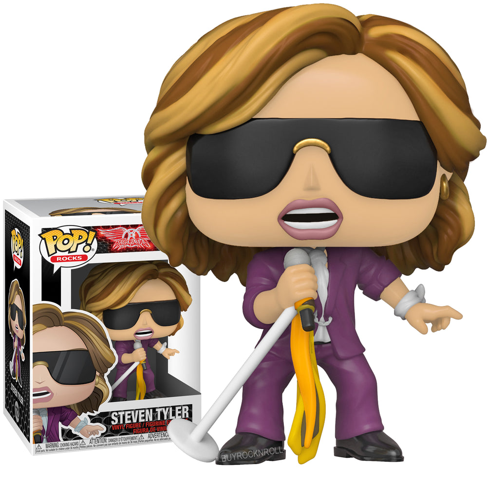 Aerosmith 2020 Handpicked Funko Pop Rocks Steven Tyler #172 Joe Perry #173 Figures EX/NM