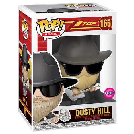 New ZZ Top Funko Pop Rocks Set #164 #165 #166 NM/MT in Acrylic Protectors