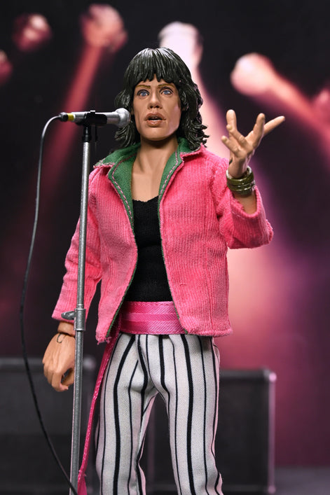 New Rolling Stones 2026 NECA Mick Jagger (1975) 8" Clothed Action Figure - Mint