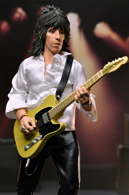 Rolling Stones Collectible 2026 NECA Keith Richards (1975) 8" Clothed Action Figure