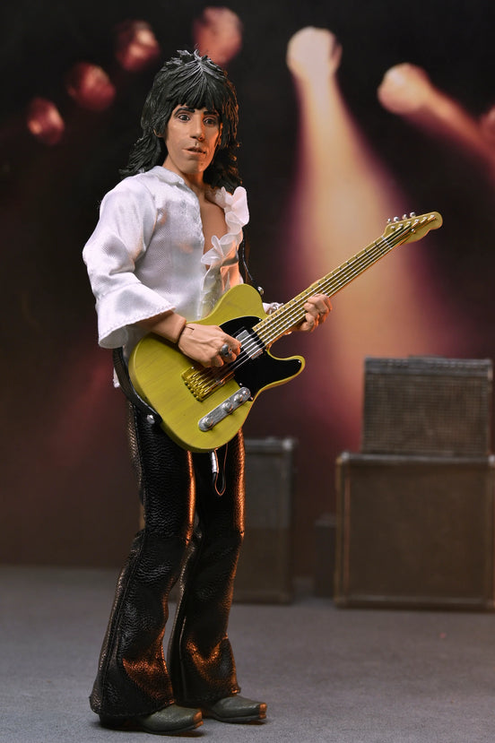 Rolling Stones Collectible 2026 NECA Keith Richards (1975) 8" Clothed Action Figure