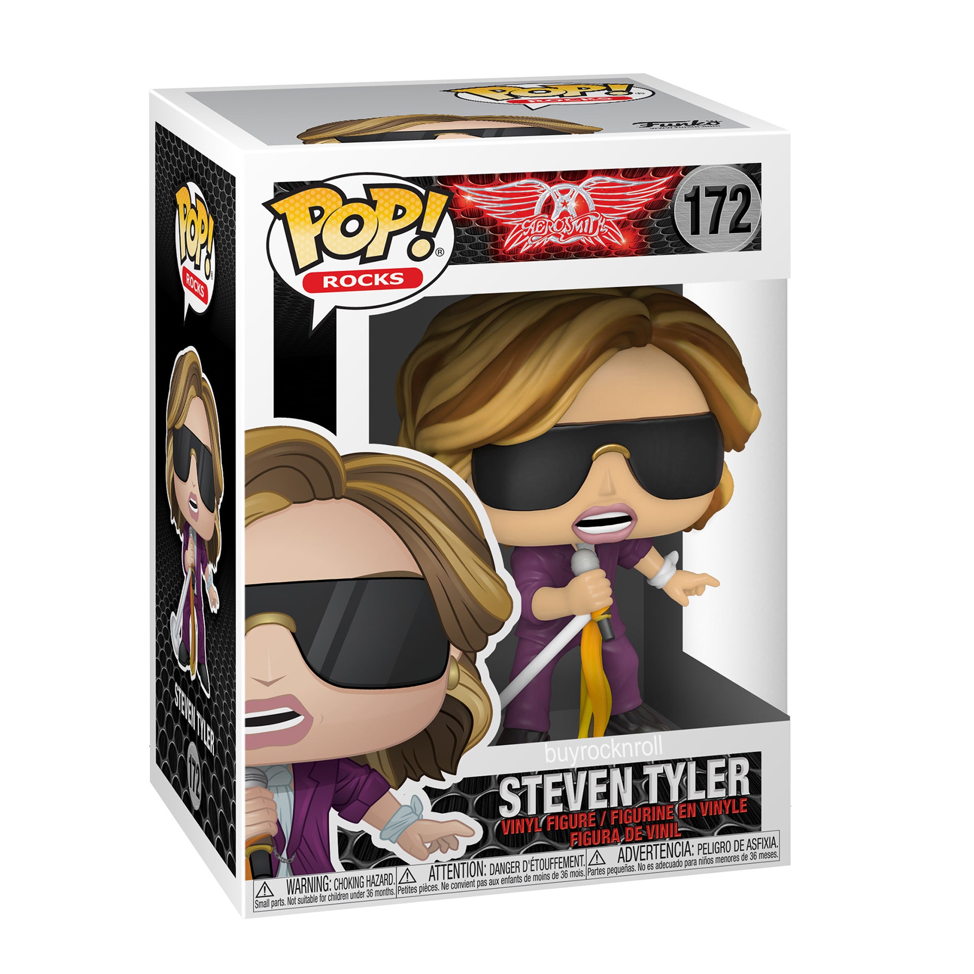Aerosmith 2020 Handpicked Funko Pop Rocks Steven Tyler #172 Joe Perry #173 Figures EX/NM