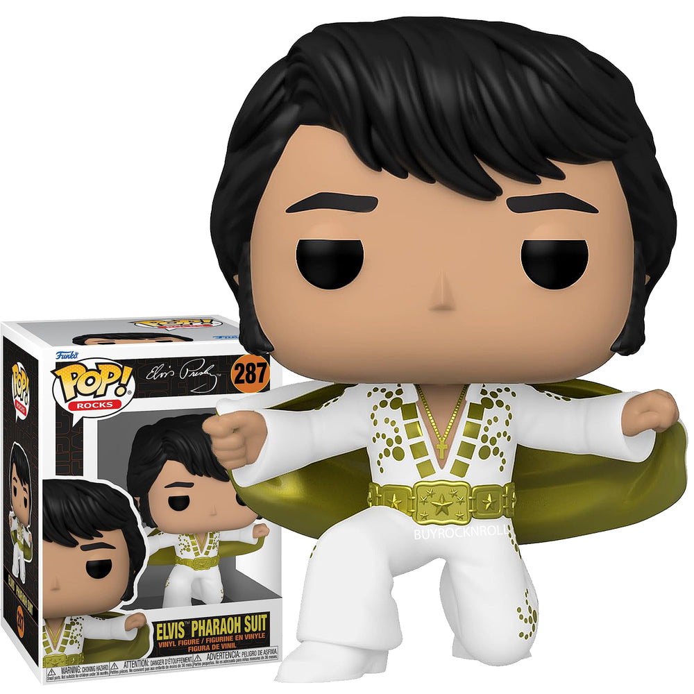 Elvis Collectible 2021 Handpicked Funko Pop! Rocks Pharaoh Suit Figure #287