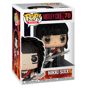 SOLD OUT! Motley Crue Collectible 2018 Handpicked Funko Pop! Rocks 4 Figure Set in Funko Stacks Cases